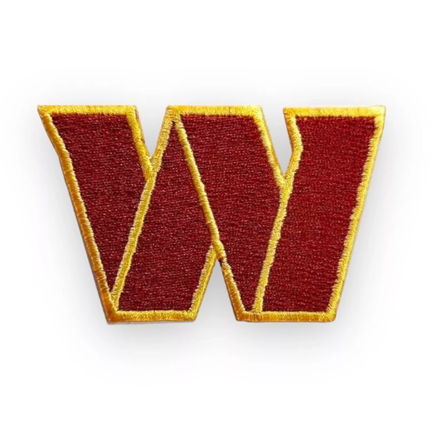 Washington Commanders Retro W Chennile Logo Patch