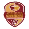 Washington Commanders W Shield Crest Logo Patch