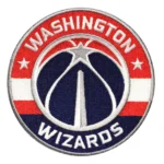 Washington Wizards Red/Navy Round Logo Patch