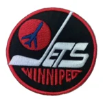 Winnipeg Jets Vintage Round Logo Embroidered Patch