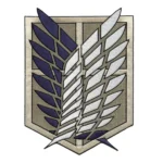 Attack on Titan Survey Corps Wings of Freedom patch