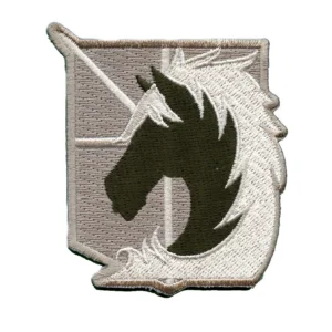 Attack on Titan Military Police Brigade Unicorn Patch
