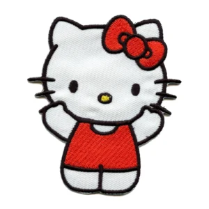 Hello Kitty Classic Red Outfit Patch