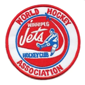 Winnipeg Jets World Hockey Association Round Logo Patch