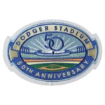 Los Angeles Dodger Stadium 50th Anniversary Oval Patch