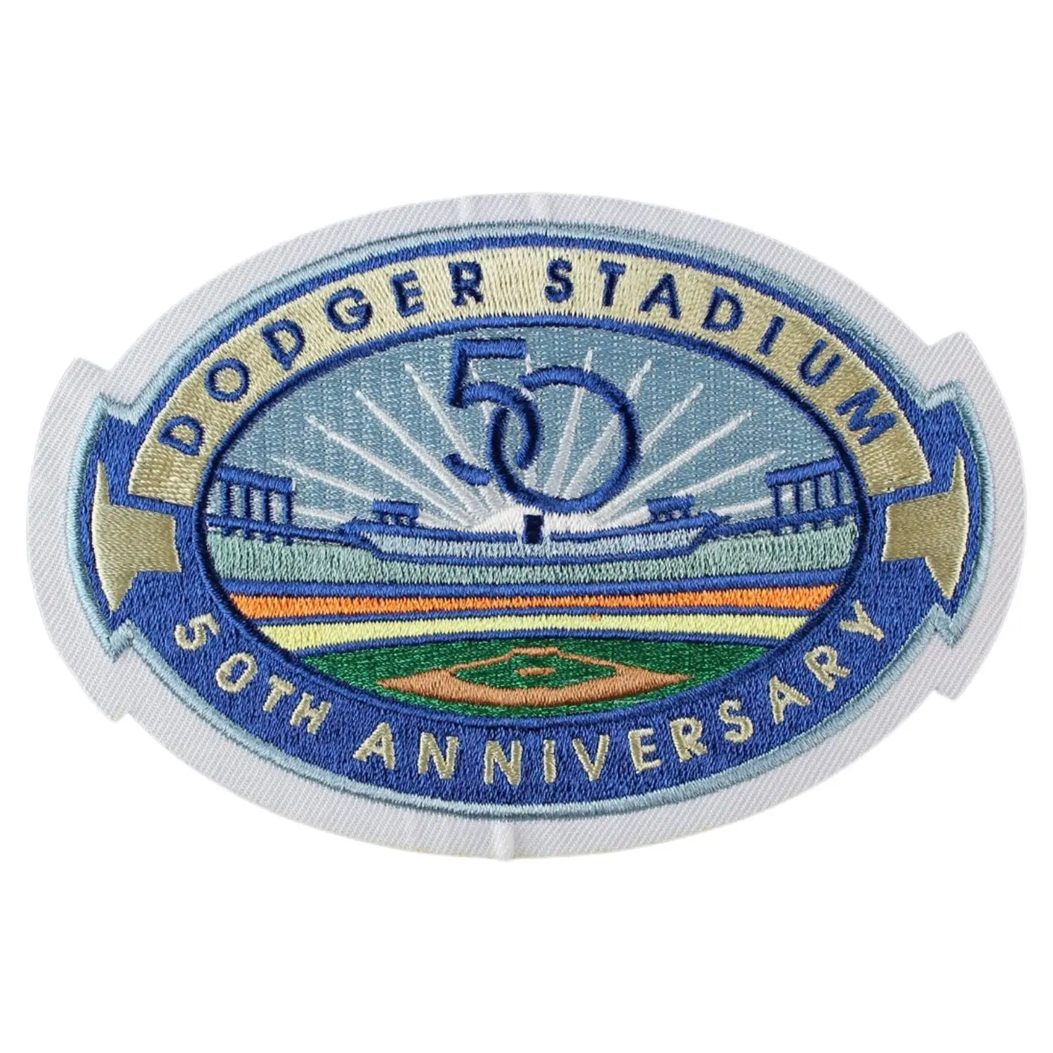 Dodger Stadium 50th Anniversary Patch