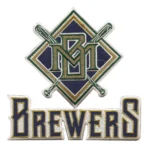 Milwaukee Brewers Vintage Diamond Logo Patch