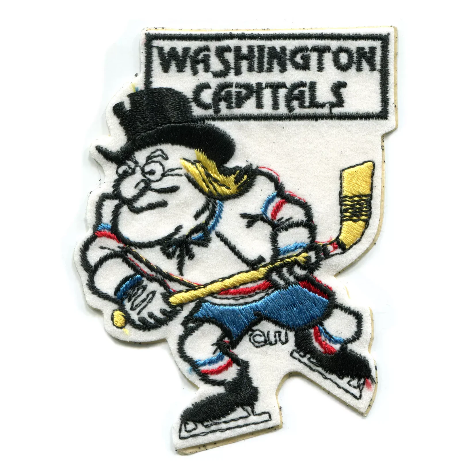 Washington Capitals 1970'S Vintage Mascot Patch