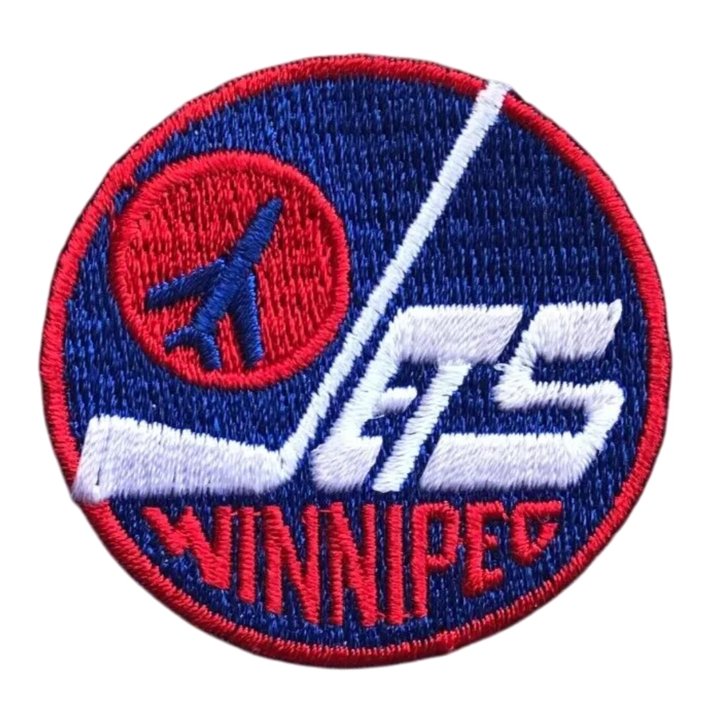 Winnipeg Jets 1980'S Vintage Round Logo Patch