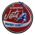 Winnipeg Jets Hockey Club Vintage Round Logo Patch