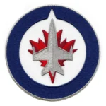 Winnipeg Jets Navy Round Logo Patch
