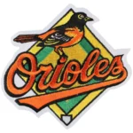 Baltimore Orioles Diamond Realistic Bird Patch (1999-2008)