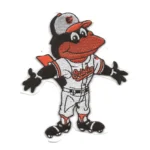 Baltimore Orioles Full Body Mascot Embroidered Patch