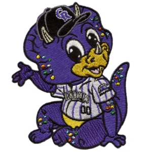 Colorado Rockies Sitting Baby Dinger Mascot Patch