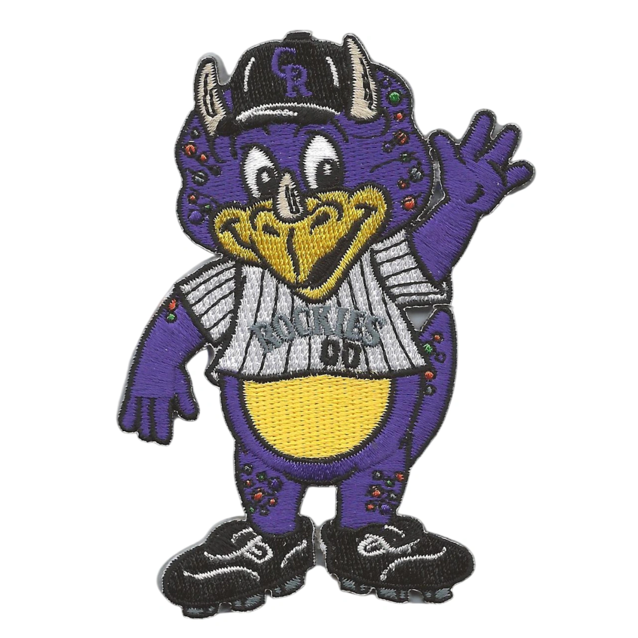 Colorado Rockies Dinger mascot patch