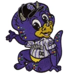 Colorado Rockies Sitting Baby Dinger Mascot Patch