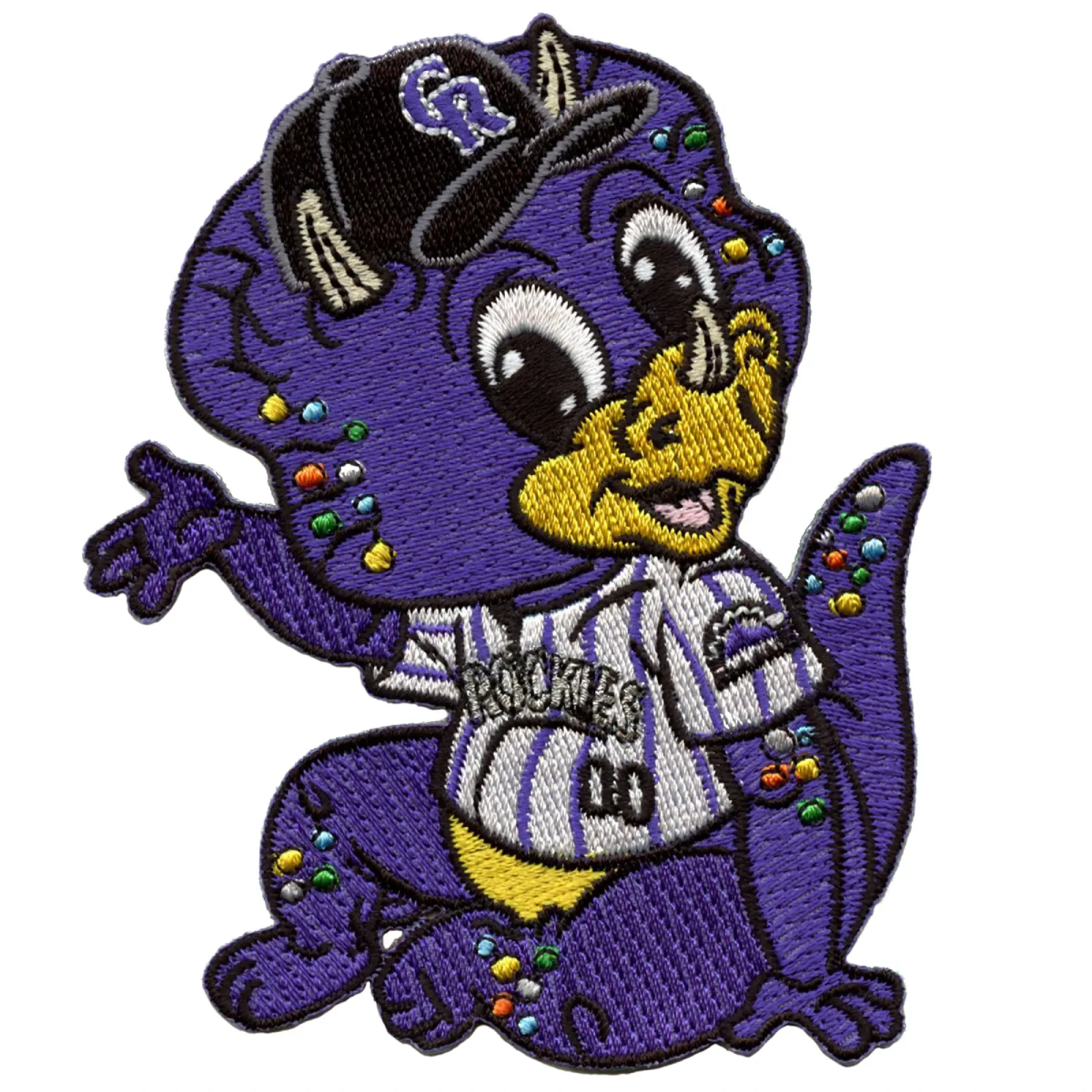 Colorado Rockies Sitting Baby Dinger Mascot Patch