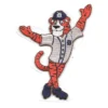 Detroit Tigers mascot baseball player patch