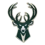 Milwaukee Bucks Retro Buck Logo Patch