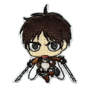 Attack on Titan Chibi Eren Founding Titan Patch
