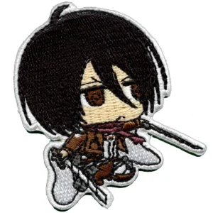 Attack on Titan Chibi Mikasa Ackerman Patch