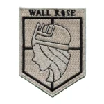 Attack on Titan Wall Rose Regiment Logo Patch