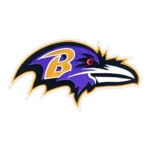 Baltimore Ravens Vintage B Raven Logo Patch