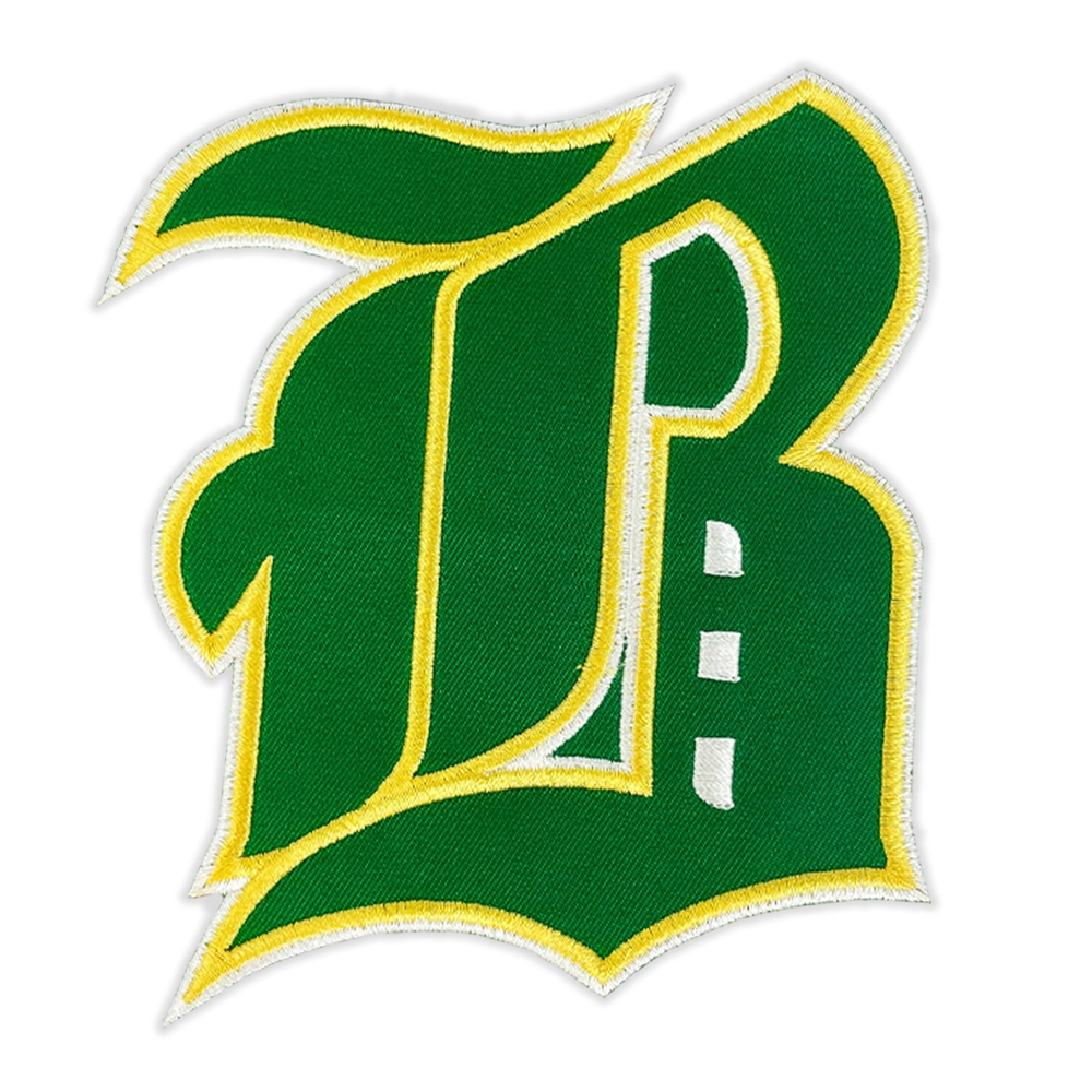 Boston Celtics "B" Letter Logo Embroidered Patch