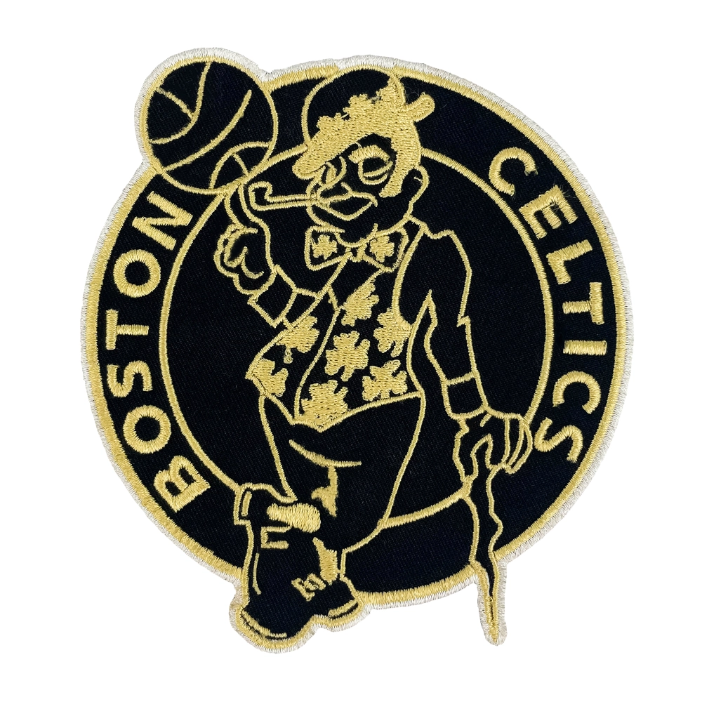 Boston Celtics Black/Gold Logo Patch