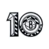 Brooklyn Nets 10th Remembrance Patch