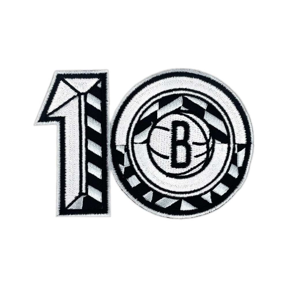 Brooklyn Nets 10th Remembrance Patch