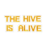 Charlotte Hornets THE HIVE IS ALIVE Yellow Patch