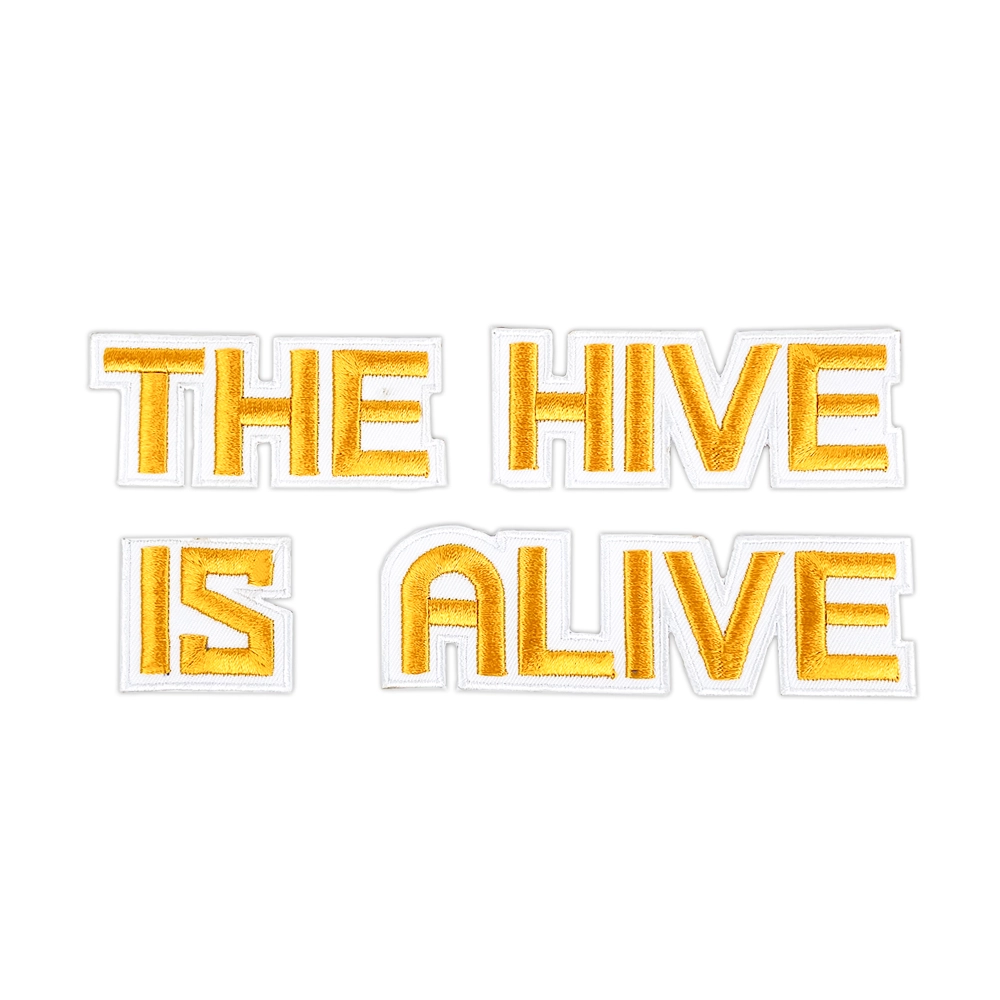 Charlotte Hornets THE HIVE IS ALIVE Yellow Patch