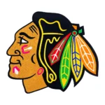 Chicago Blackhawks Vintage Native Chief Logo Patch