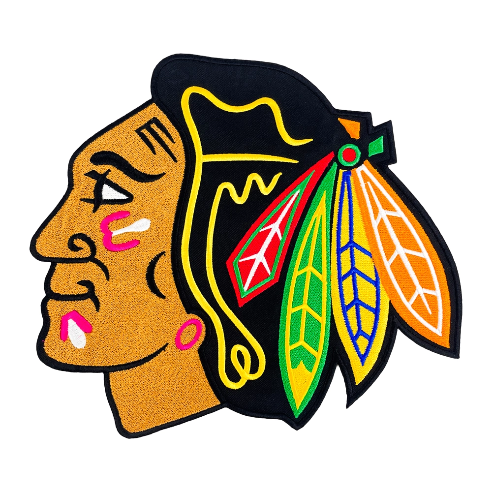 Chicago Blackhawks Vintage Native Chief Logo Patch