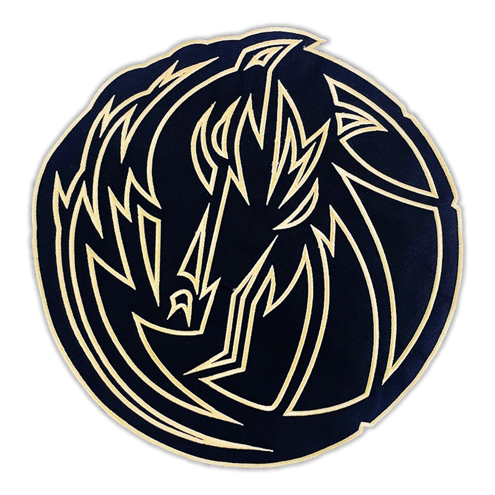 Dallas Mavericks Gold Logo Patch