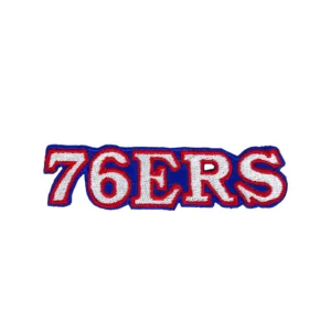 Philadelphia 76ers Vintage '76ERS' Wordmark Patch