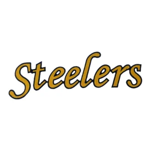 Pittsburgh Steelers Retro Wordmark Logo Patch