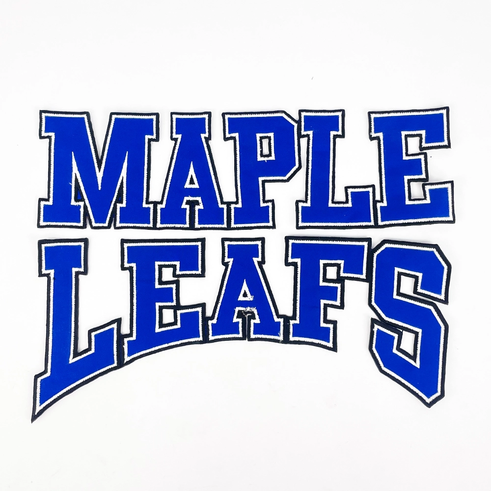 Toronto Maple Leafs Blue Block Letters Patch
