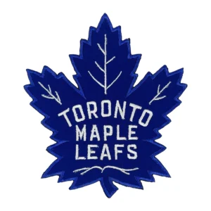 Toronto Maple Leafs Blue Vintage Leaf Logo Patch