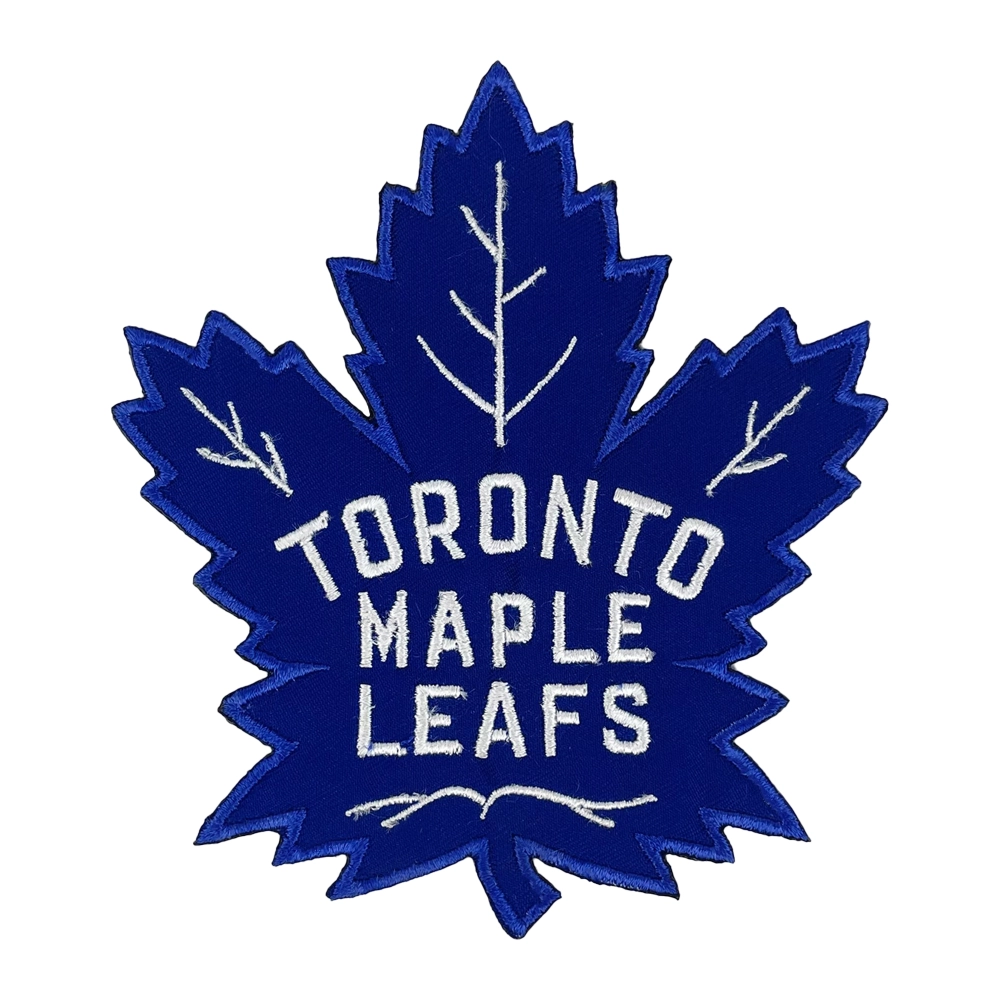 Toronto Maple Leafs Blue Vintage Leaf Logo Patch