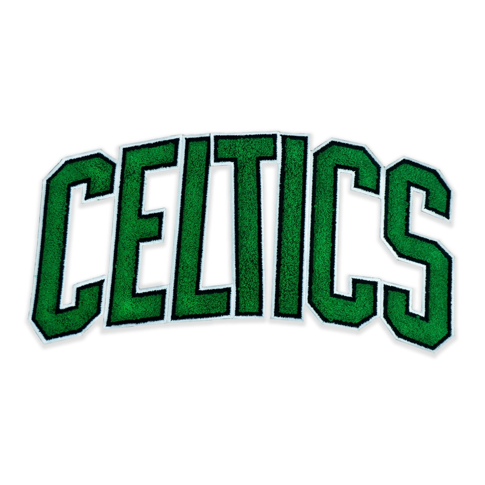 Boston Celtics 3D Arched Wordmark Patch