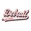 Detroit Red Wings 3D Script Logo Patch