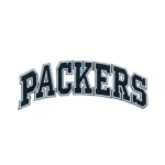 Green Bay Packers Green Script Logo Patch