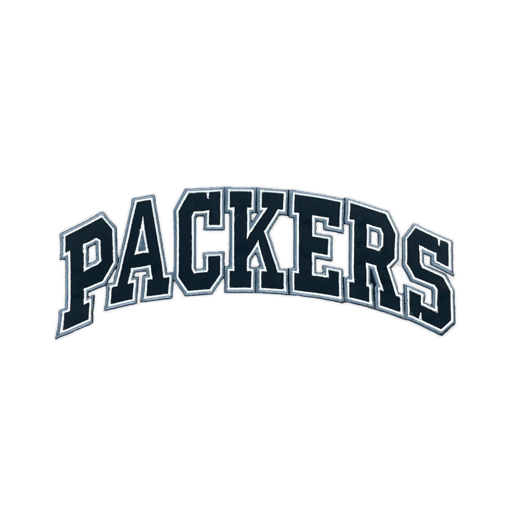 Green Bay Packers Green Script Logo Patch