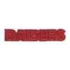 Las Vegas Raiders 3D Lettering Patch