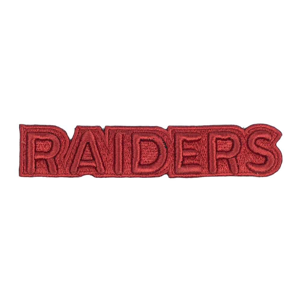 Las Vegas Raiders 3D Lettering Patch