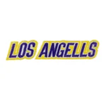 Los Angeles Lakers Vintage Wordmark Logo Patch