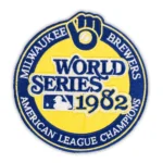 Milwaukee Brewers 1982 World Series MLB Logo Patch