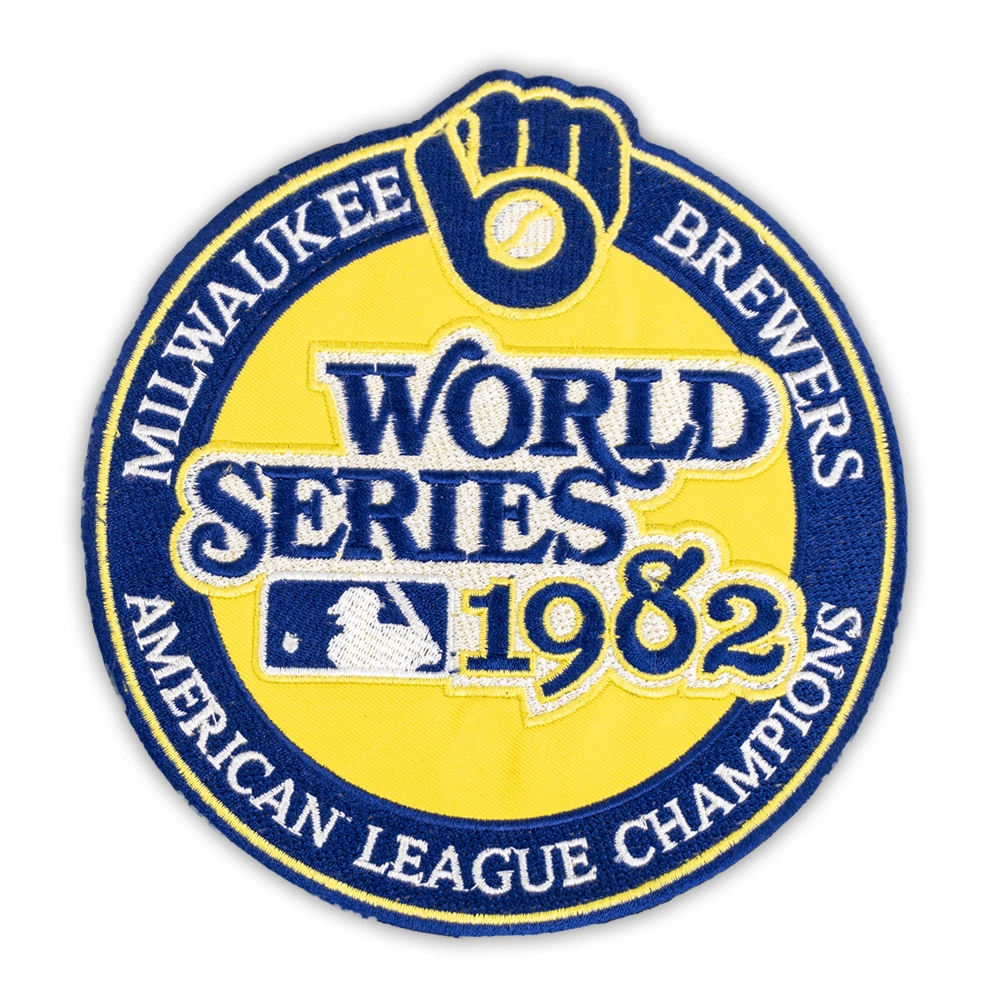 Milwaukee Brewers 1982 World Series Logo Patch